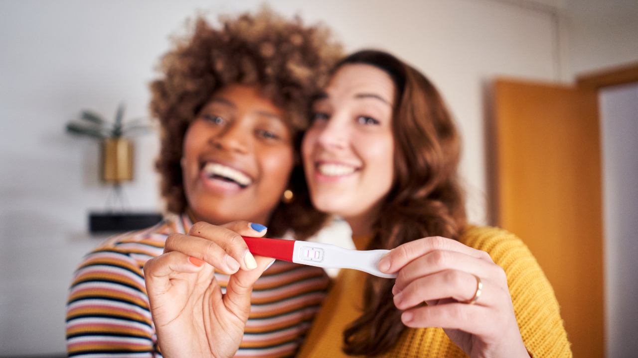 Lesbian Pregnant Couple
